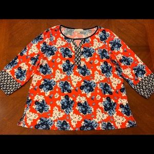 Carolyn Taylor Floral top